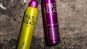 Cans of dry shampoo