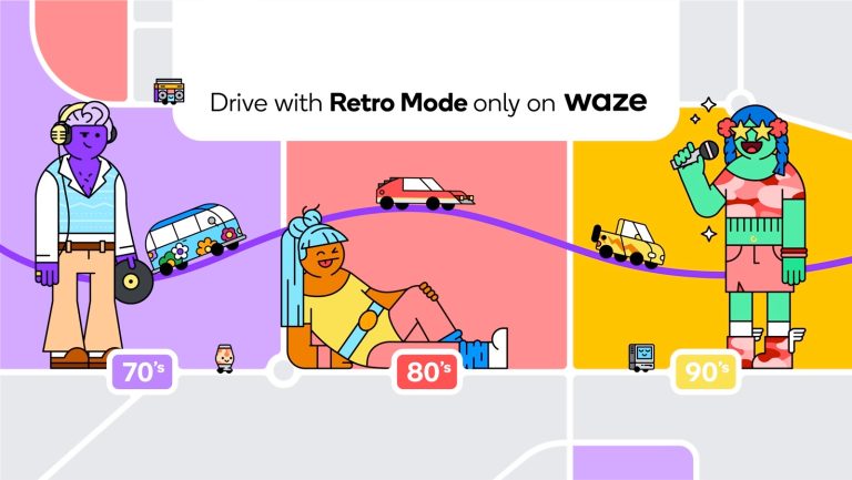 Waze Retro Mode Moods