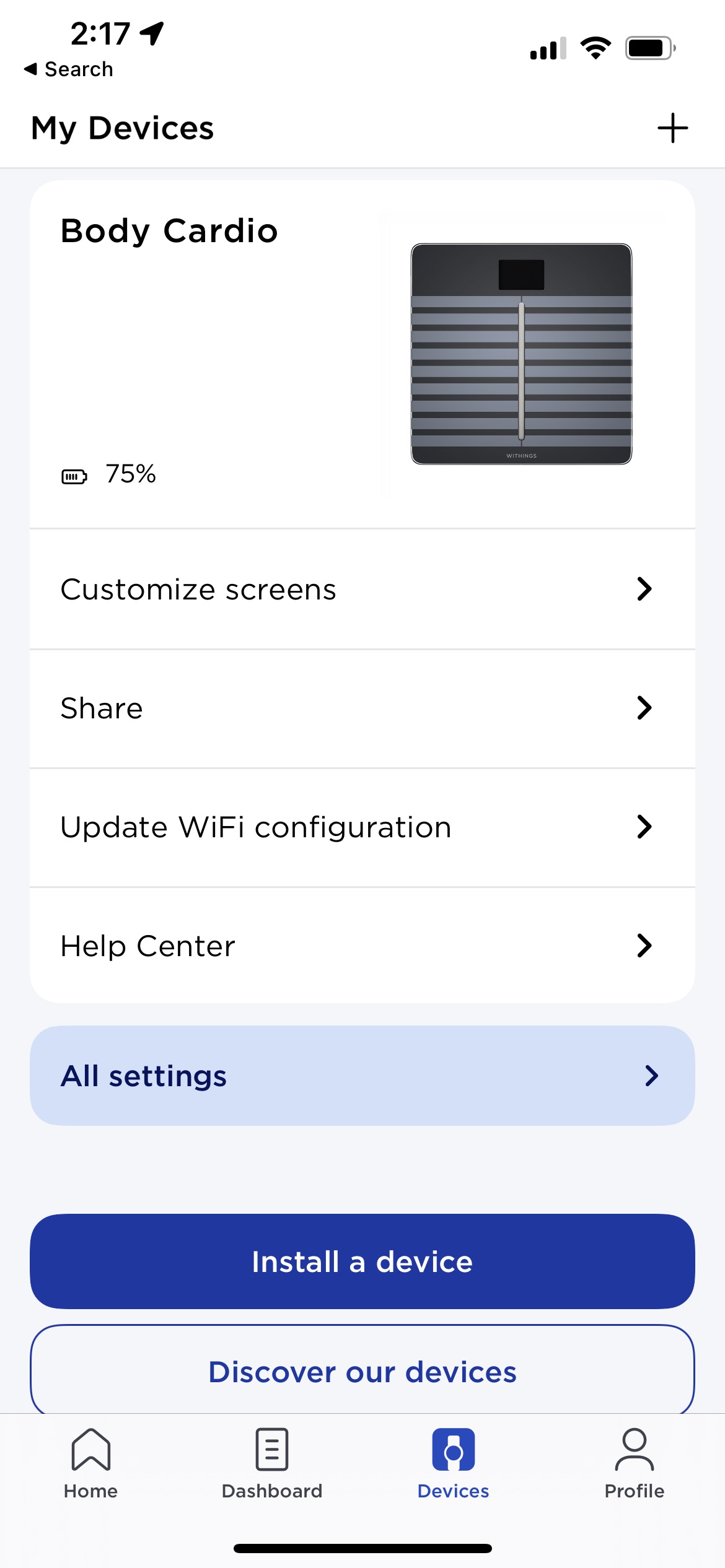 Withings Body Cardio – Premium Wi-Fi Body Composition Smart Scale ~ Review