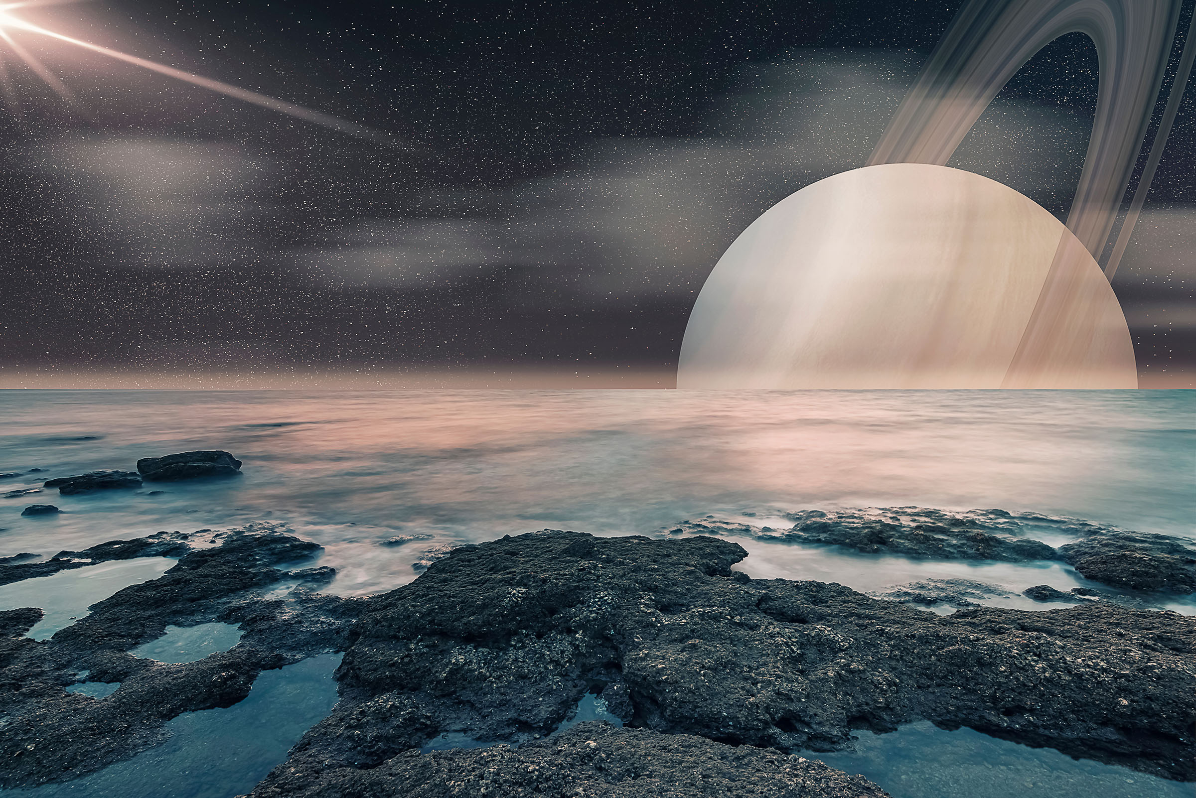 Boven hoofd en schouder geest Paine Gillic Astronomers might've discovered why Saturn's moon Titan looks like Earth