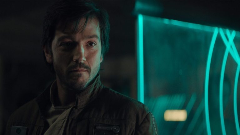 Diego Luna as Cassian Andor in Star Wars: Rogue One.