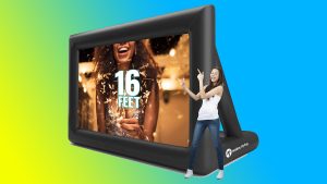 Holiday Styling 16FT Inflatable Outdoor Projector Screen