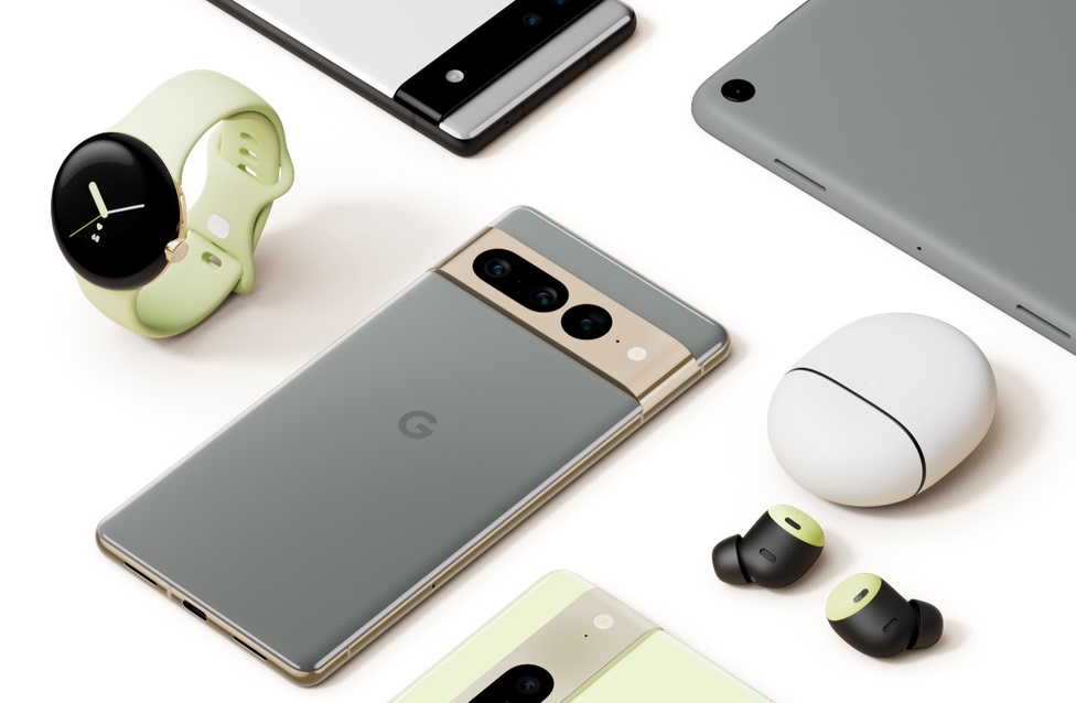 All of the Pixel devices announced at Google I/O 2022.