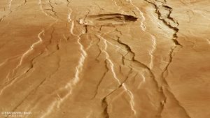 images from Mars image of mars showing Tantalus Fossae