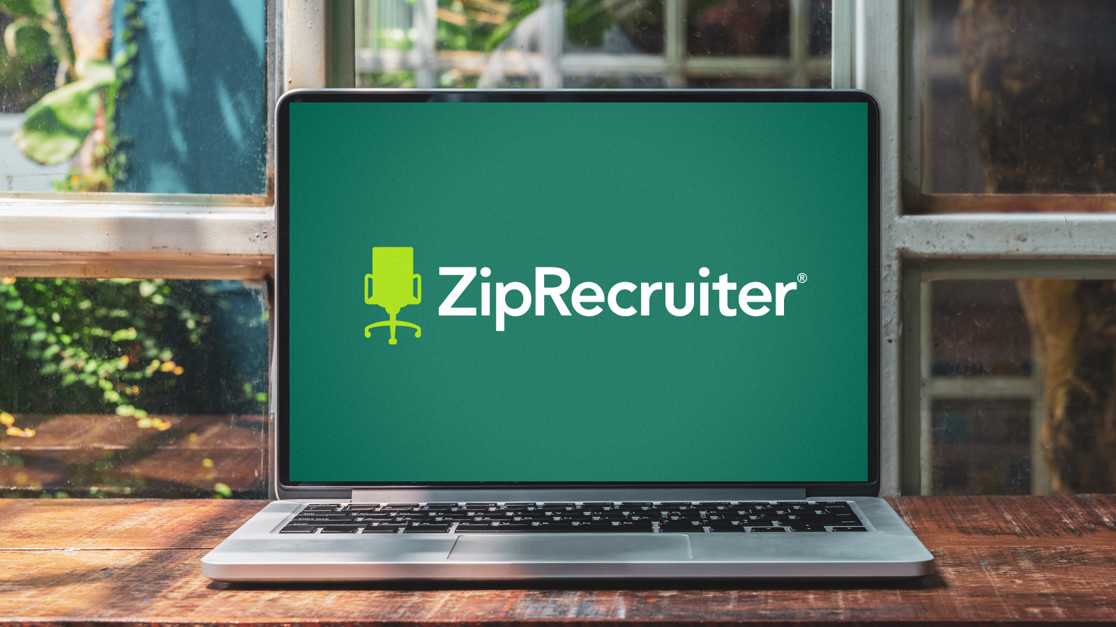 A screen with ZipRecruiter, one of the best job search engines, on it