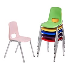 Amazon recall: The AmazonBasics School Classroom Stack Chairs.