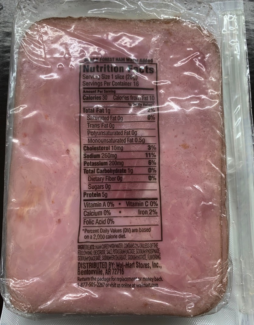 Urgent ham recall If you bought this ham at Walmart, throw it out now