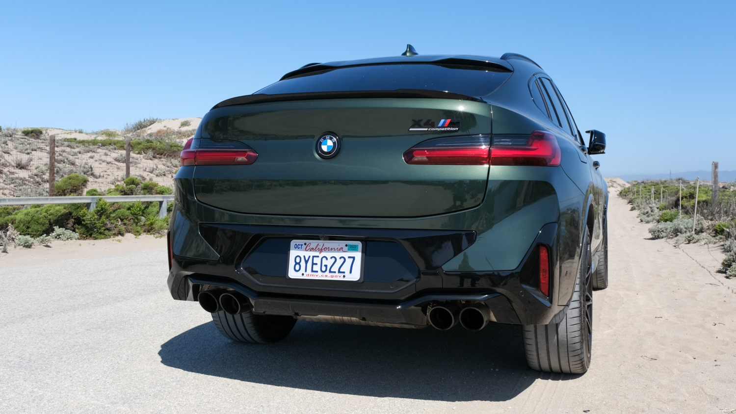 BMW X4 M Rear