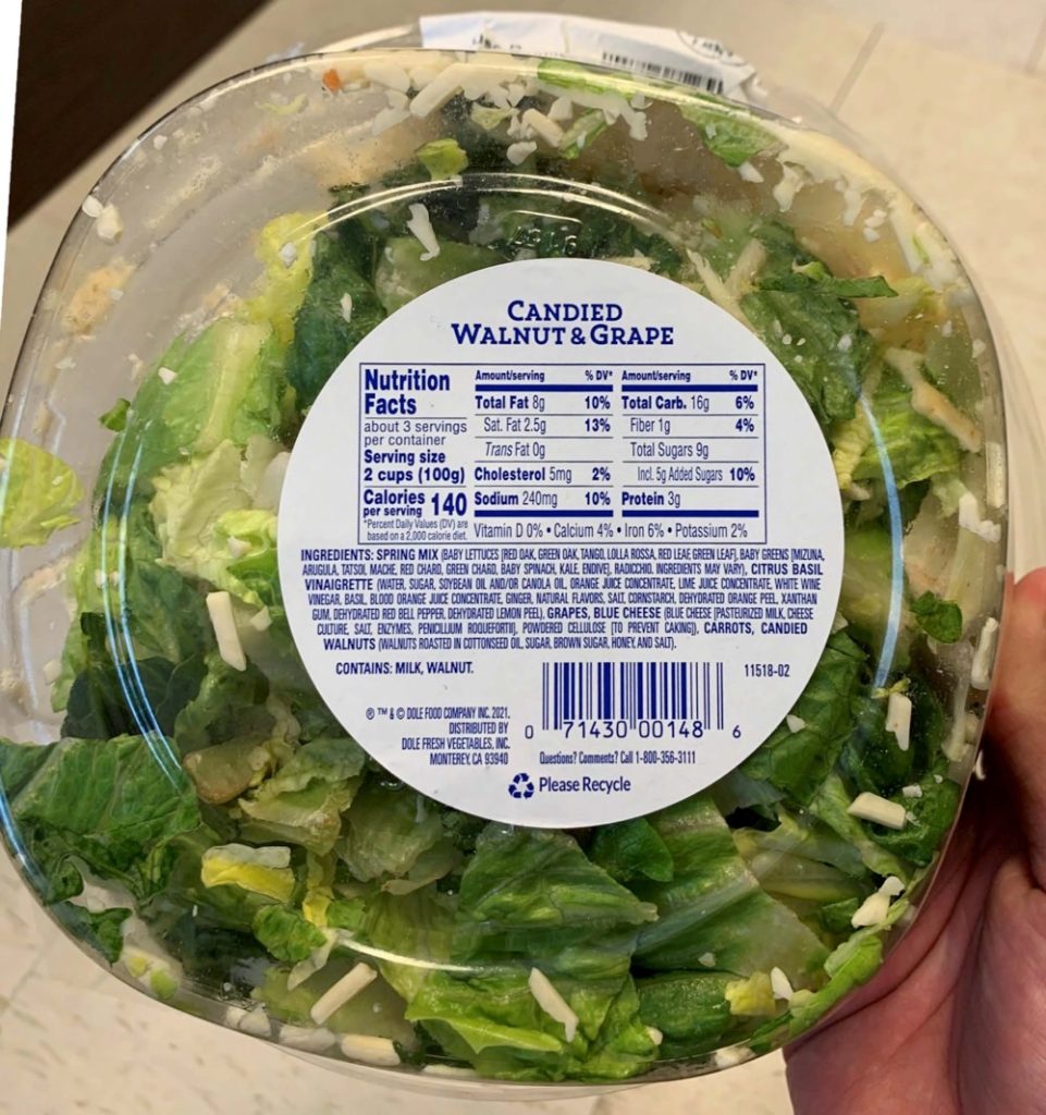 New salad kit recall If you have these Dole salads, throw them out now