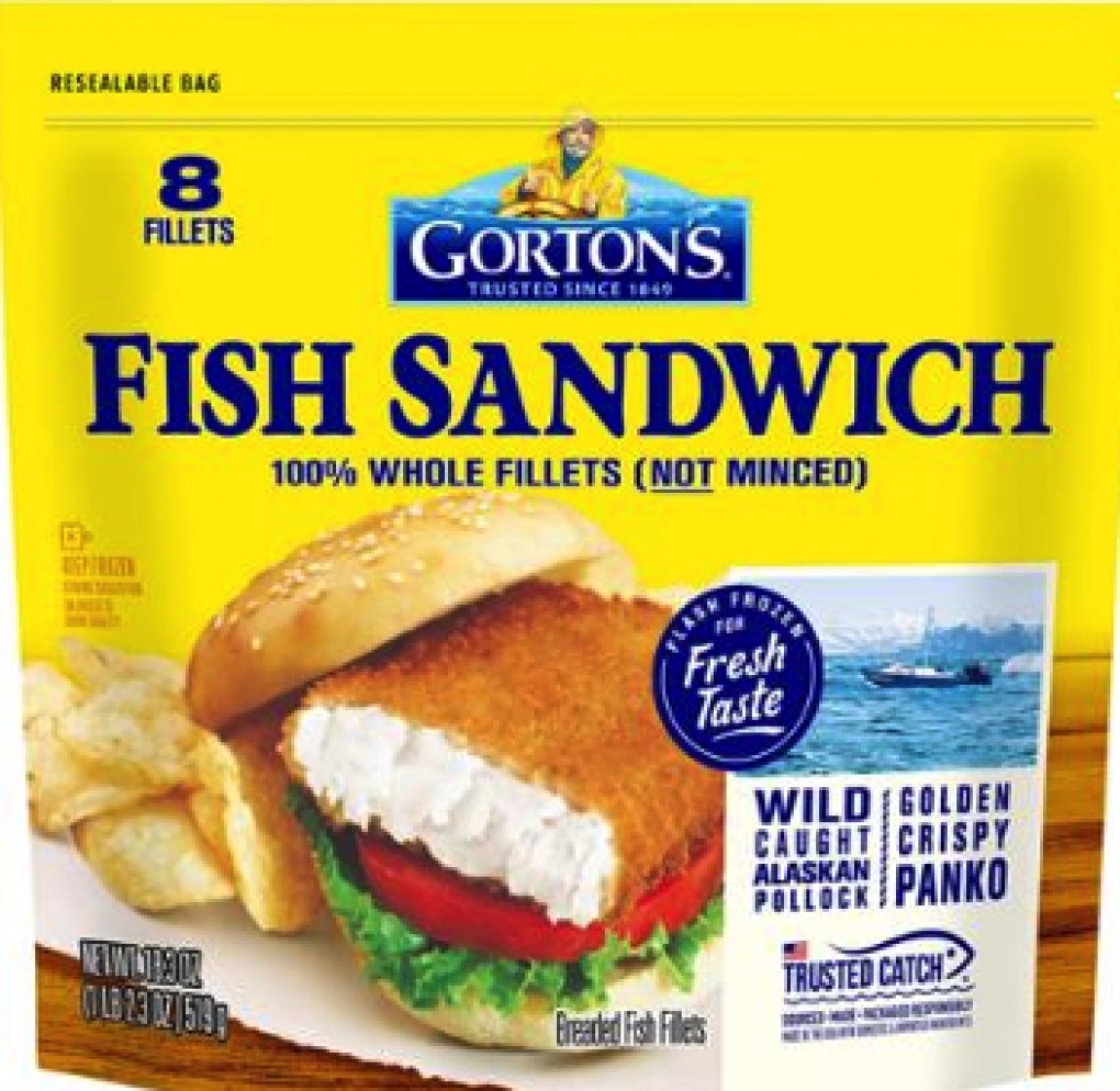 Gorton frozen fish recall