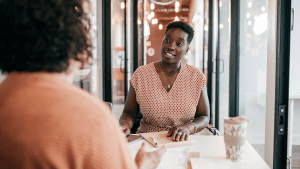 where to post job openings An interviewer talking