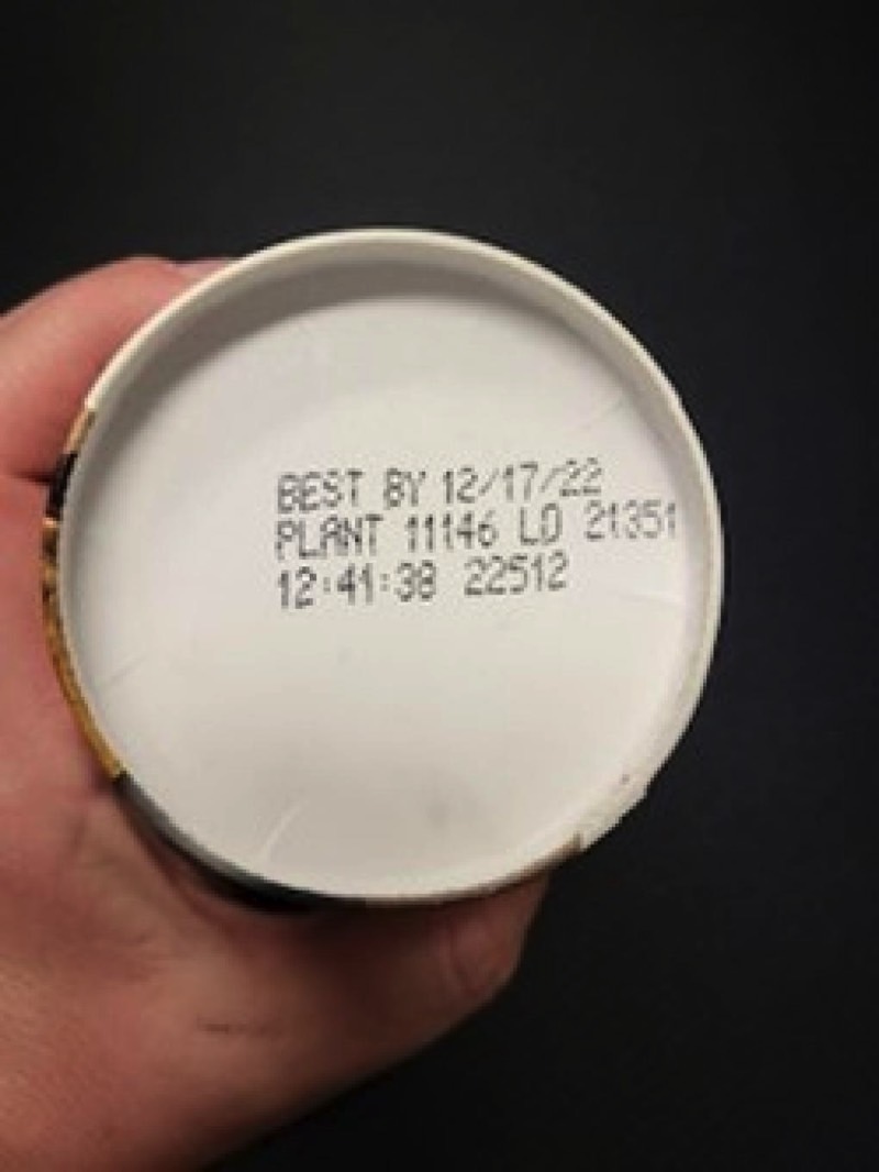 Planet Oat ice cream recall: Identifiers can be found on the bottom of the container.