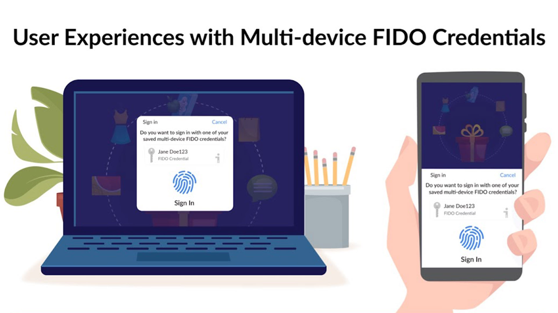 fido passwordless sign-in multi-device experience