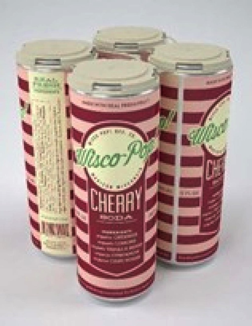 Wisco Pop soda recall: Cherry flavor can.