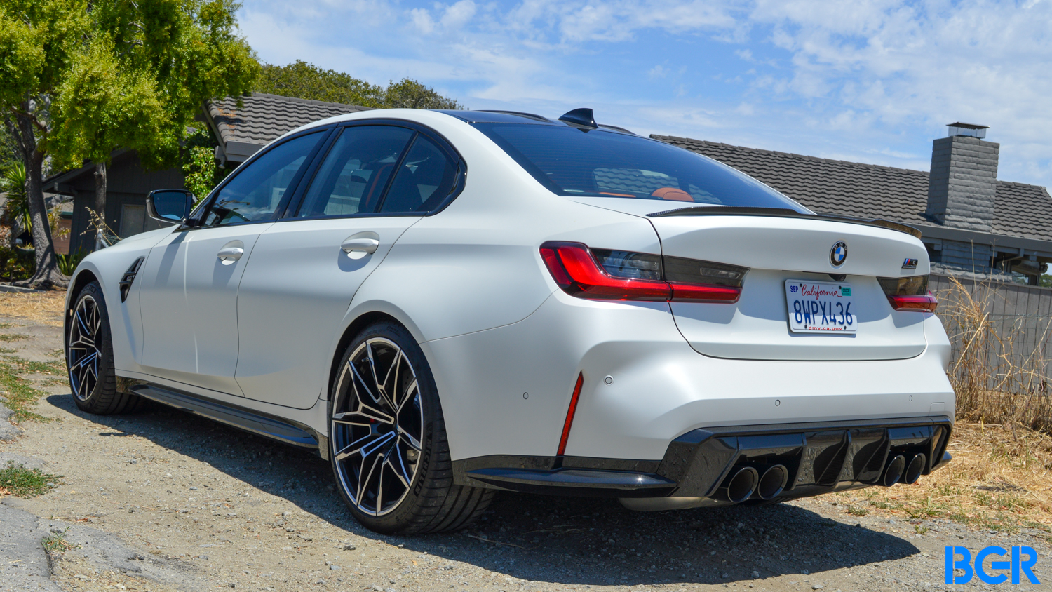 2022 BMW M3 Competition Rear