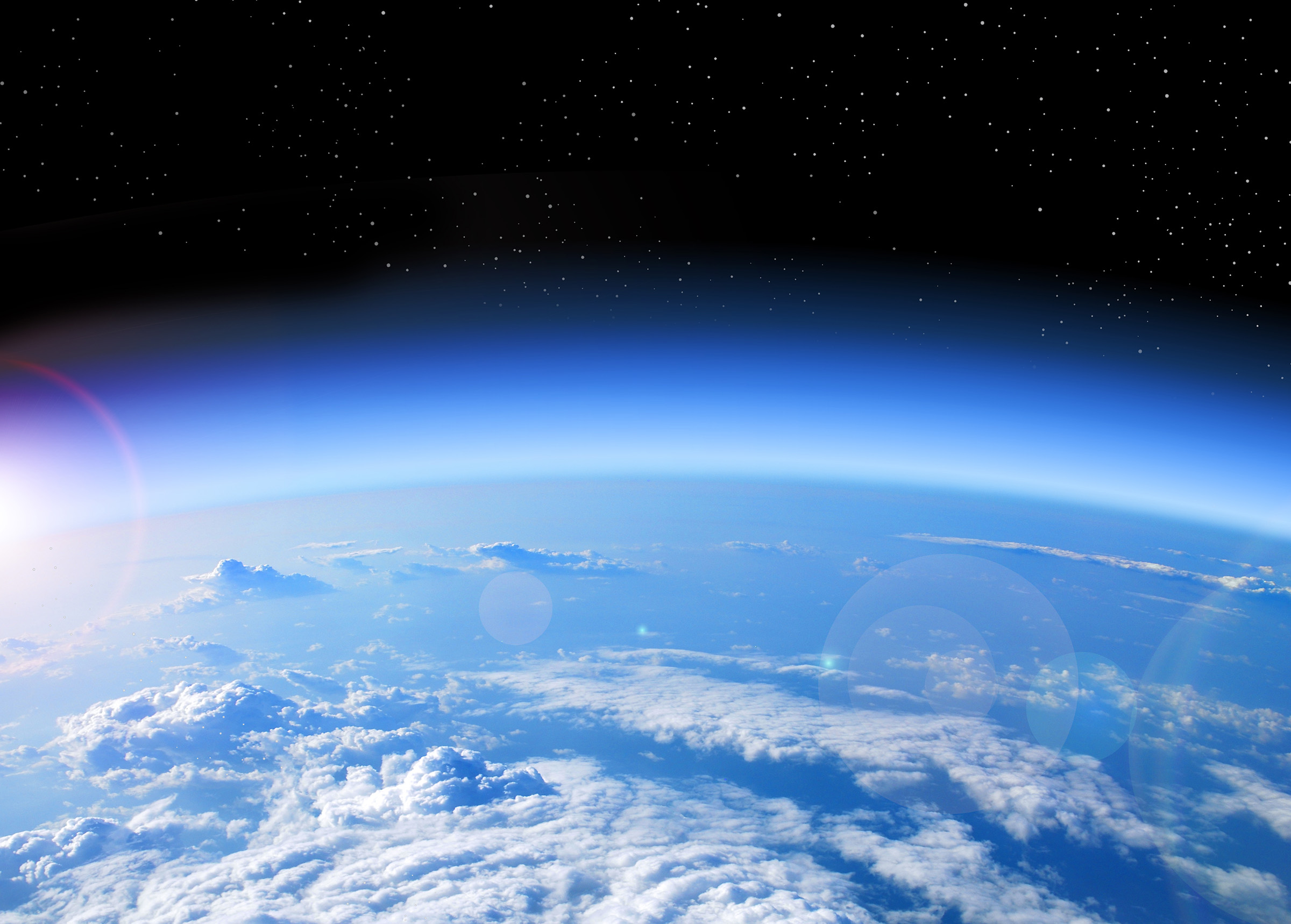 auroras may cause holes in the ozone