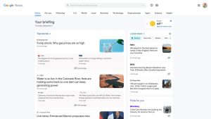 Google News redesign Google News gets a redesign for desktops.