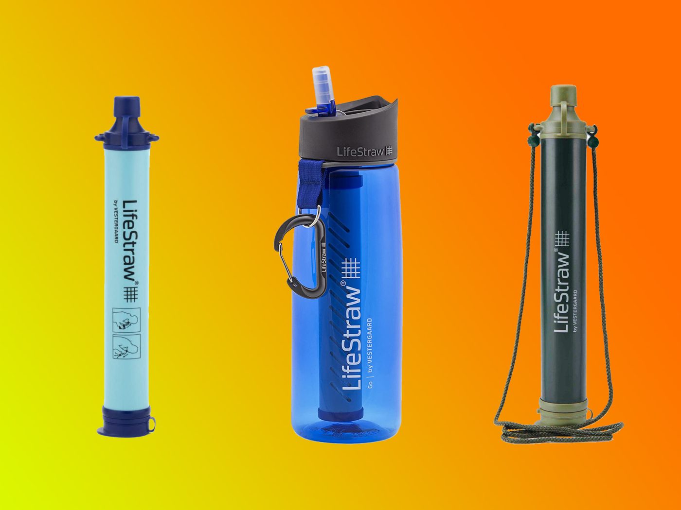 Lifestraw Go Water Filter Bottle - Blue : Target