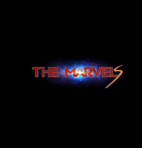 MCU's The Marvels movie poster.