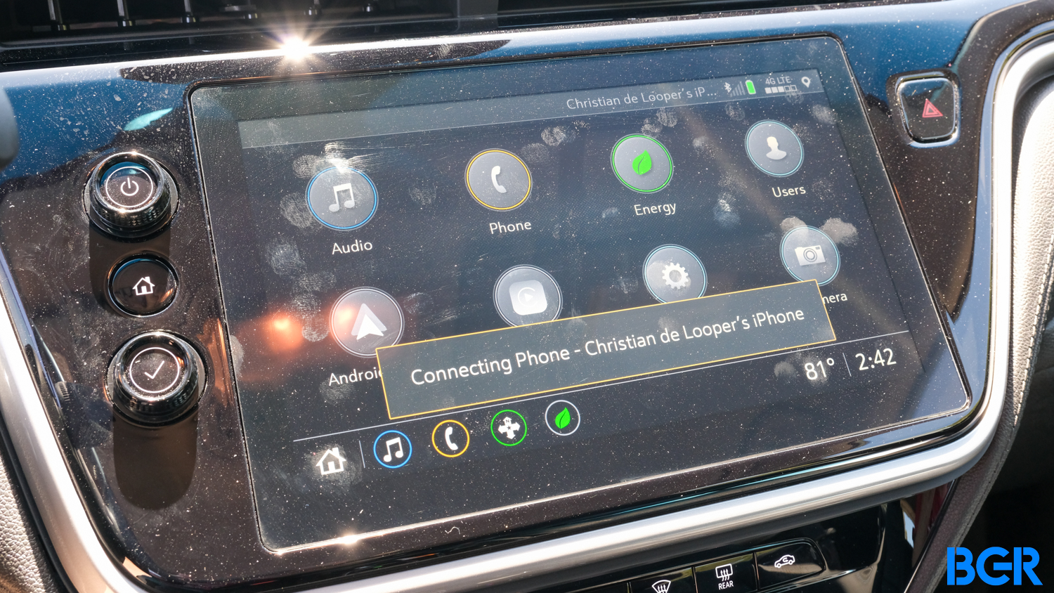 Chevrolet Bolt EV Infotainment