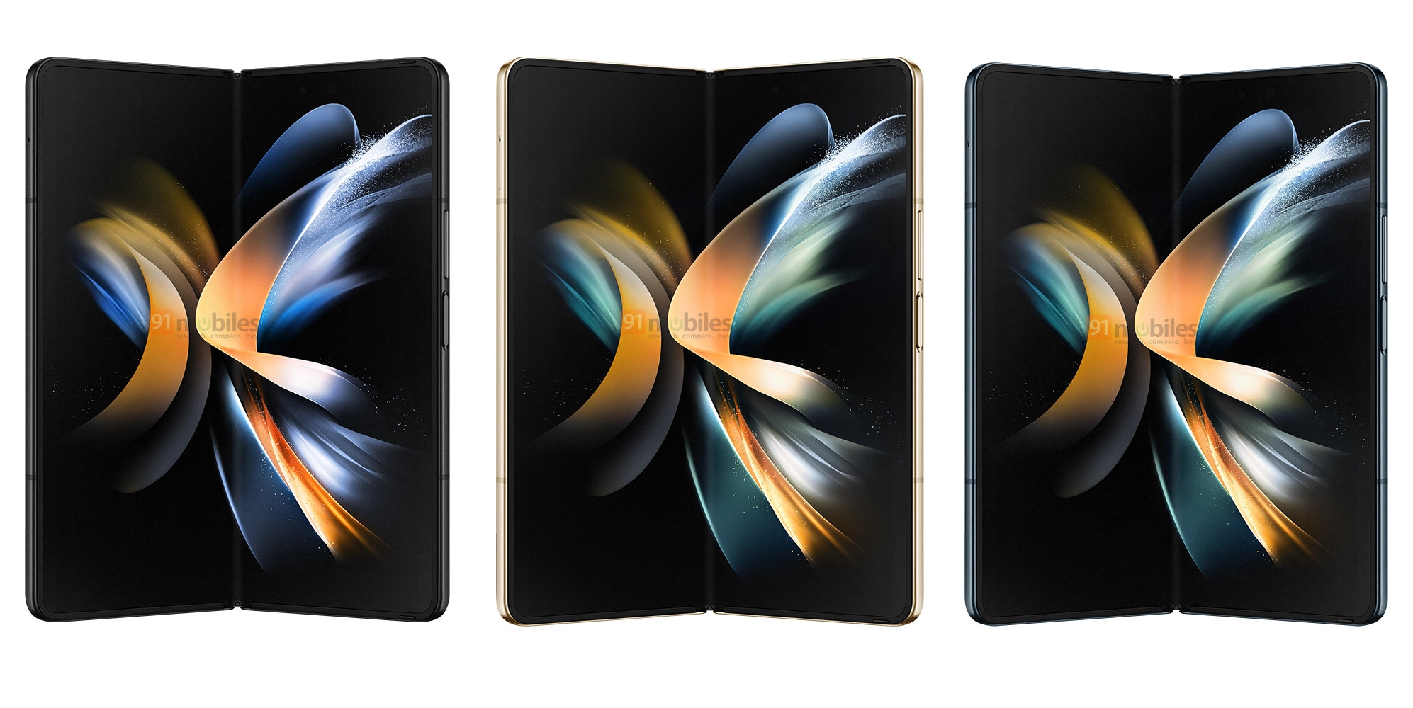 Galaxy Z Fold 4 press image leak.