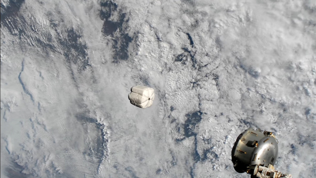 new ISS waste disposal system