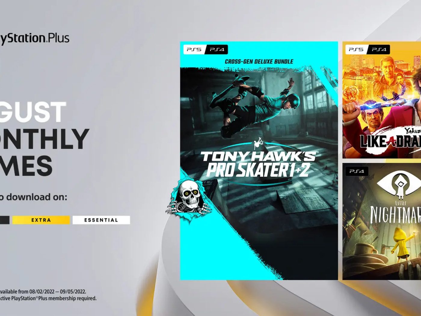 PlayStation Plus Essential - August 2022 (PS+) 
