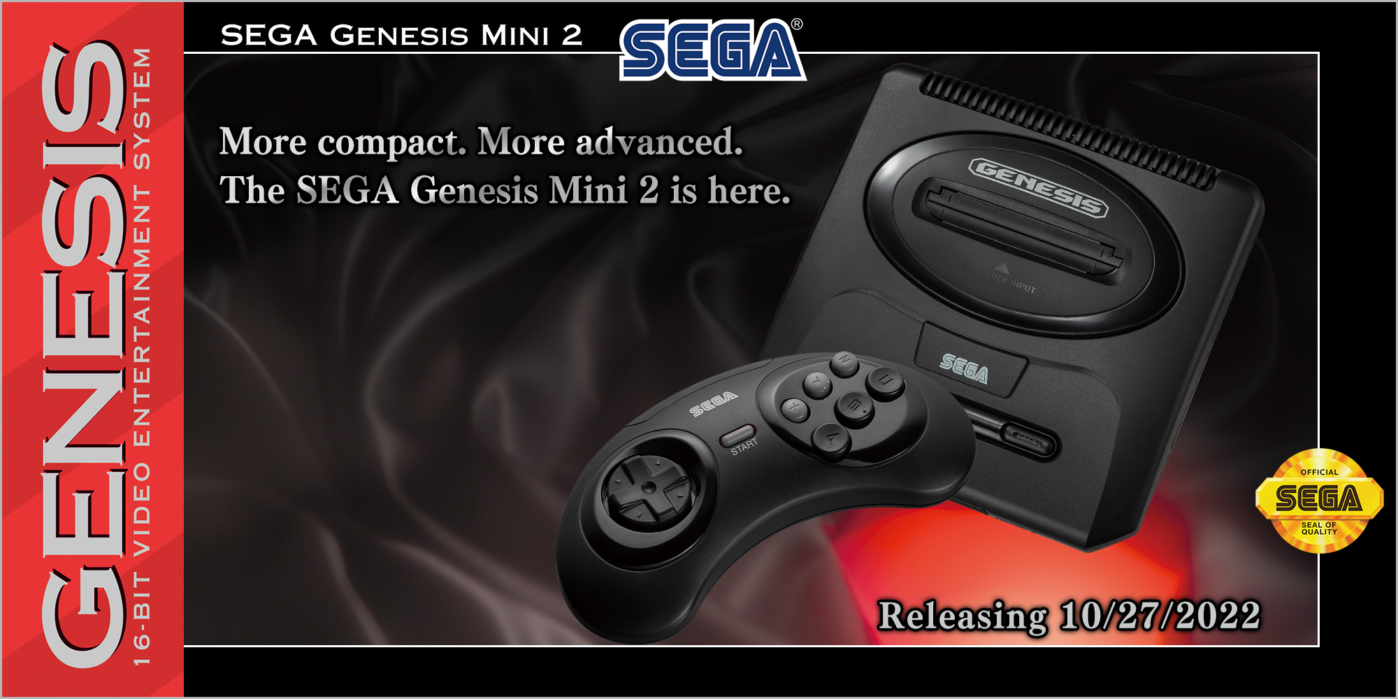 Sega Genesis Mini 2 coming in October with over 50 games