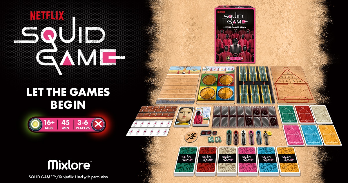 Squid Game board game.