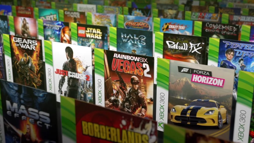 Xbox One backward compatibility titles.