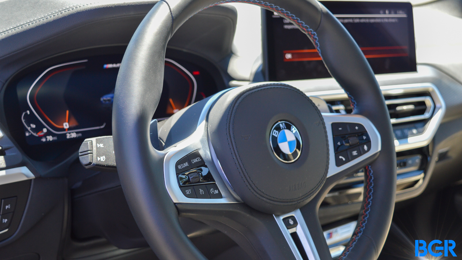 BMW X3 M40i Steering