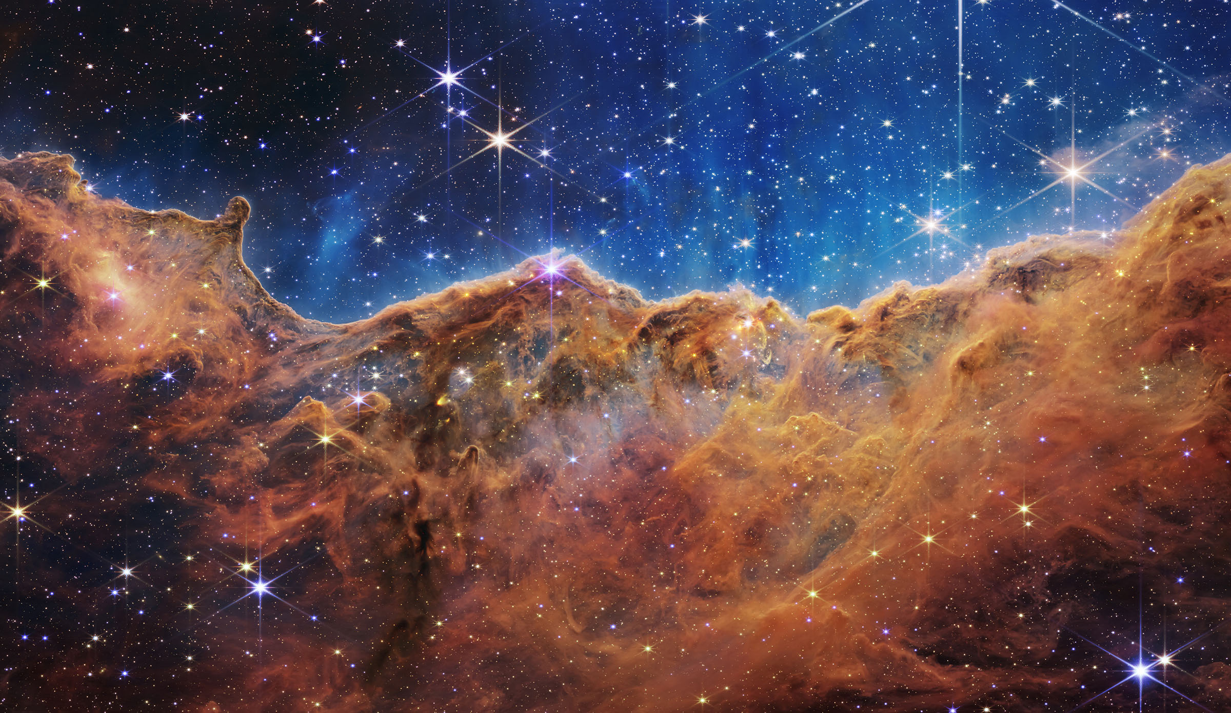 Wallpaper emission nebula, The Carina Nebula, Carina NGC3372 images for  desktop, section космос - download