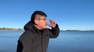 research drinks seawater turned to drinking water