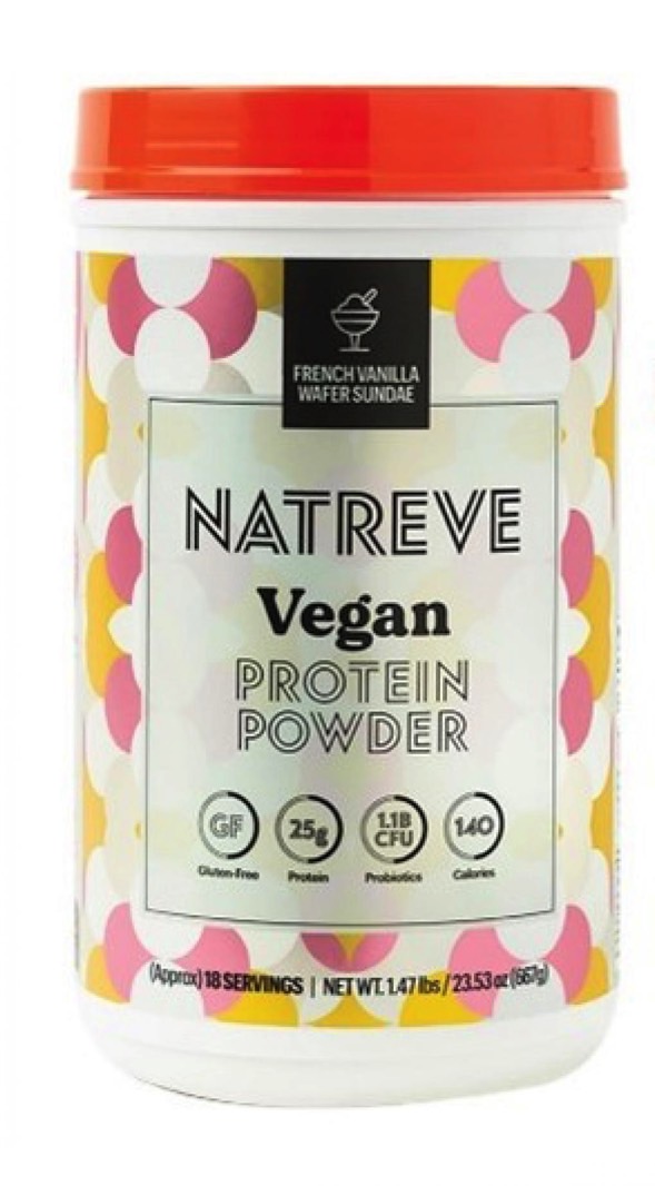 Natreve Protein Powder recall: Packaging example.