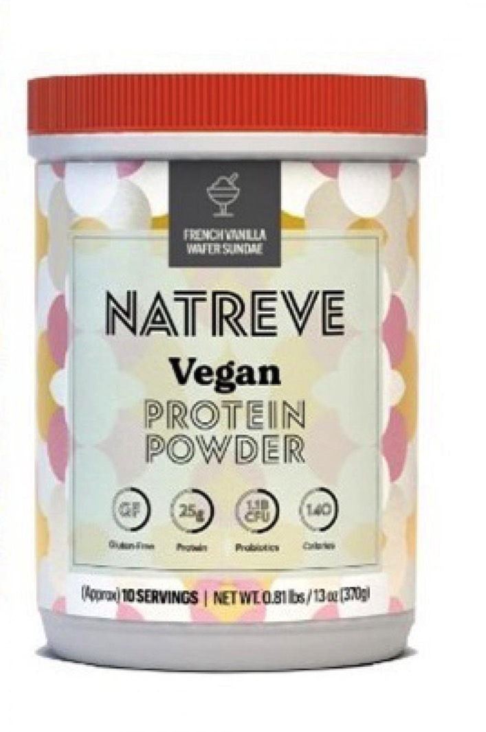 Natreve Protein Powder recall: Packaging example.