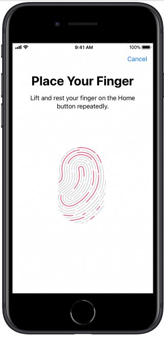 iPhone 7 touch ID