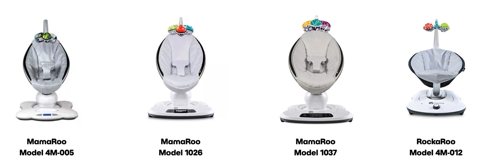 4moms recall: The four MamaRoo and RockaRoo models that are part of the recall