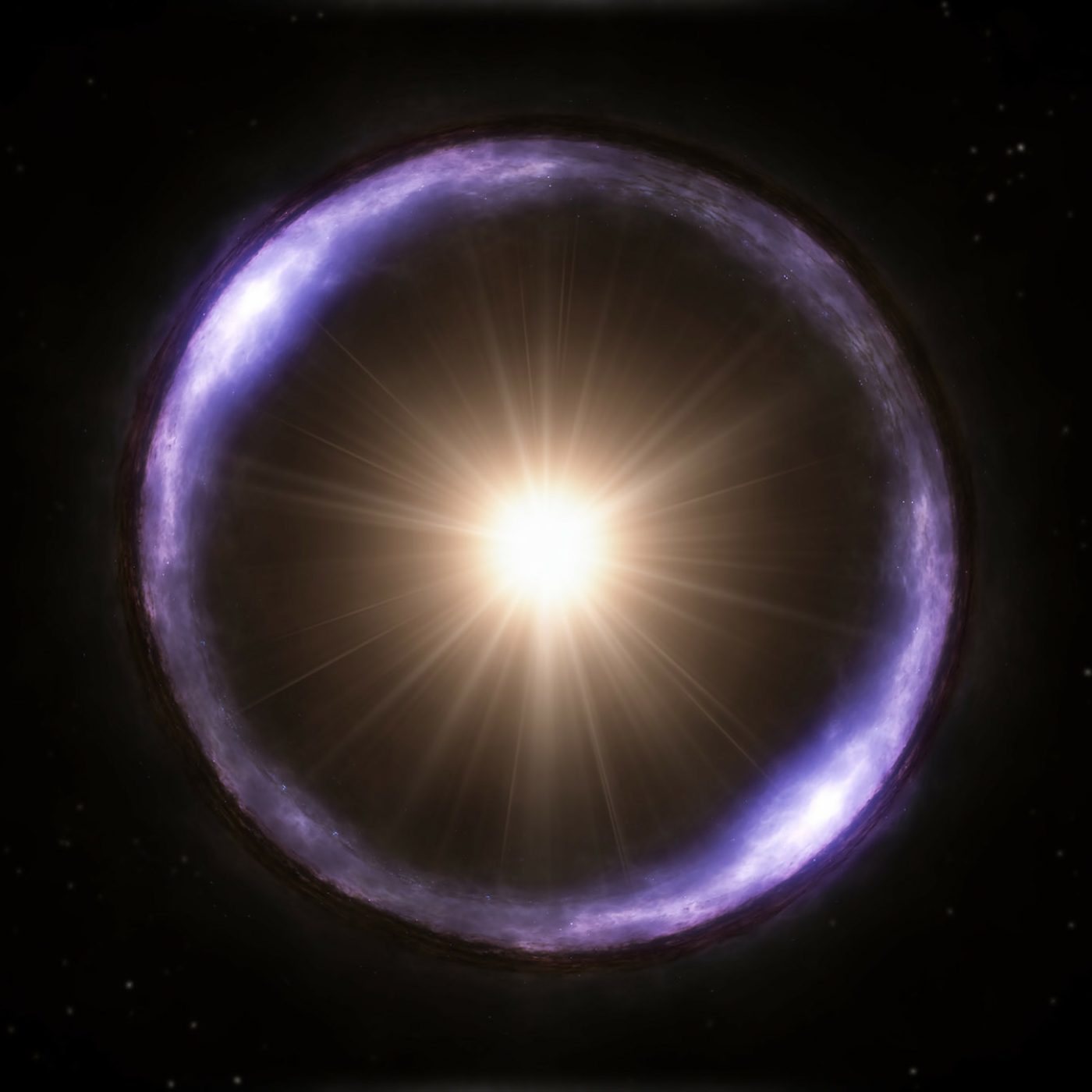 James Webb telescope photo shows a stunning Einstein Ring 12 billion  light-years from Earth