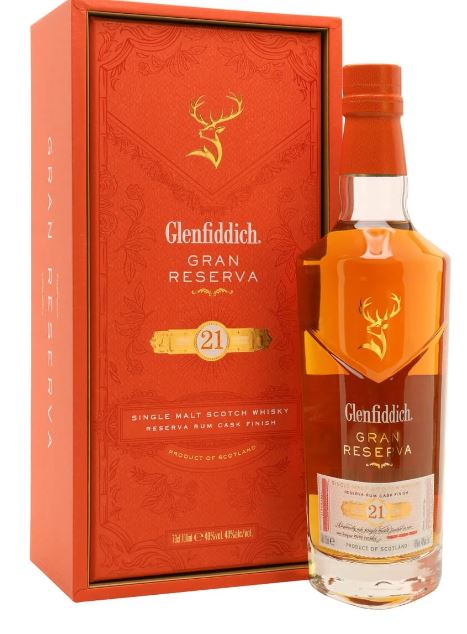 Glenfiddich 21 Year Gran Reserva Whiskey