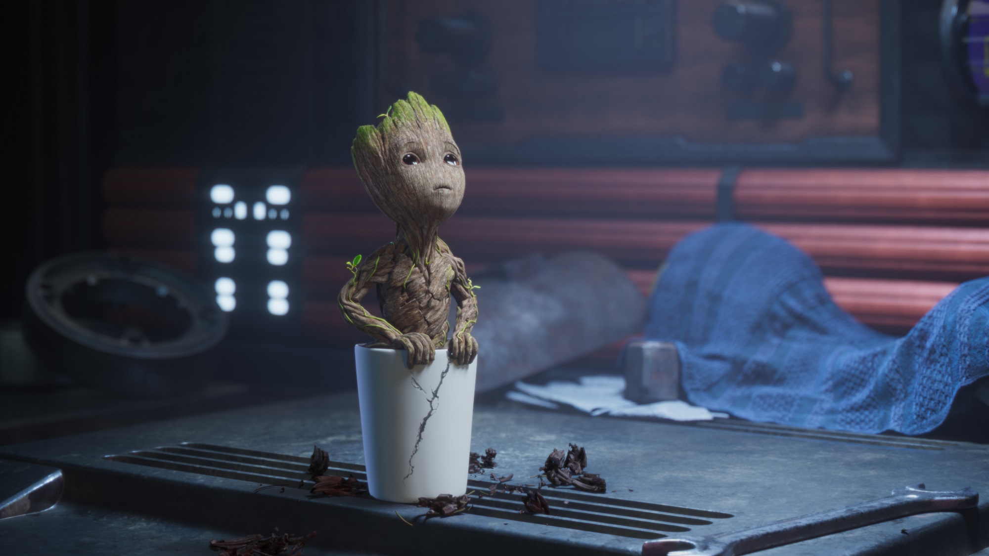 I Am Groot is streaming on Disney Plus.