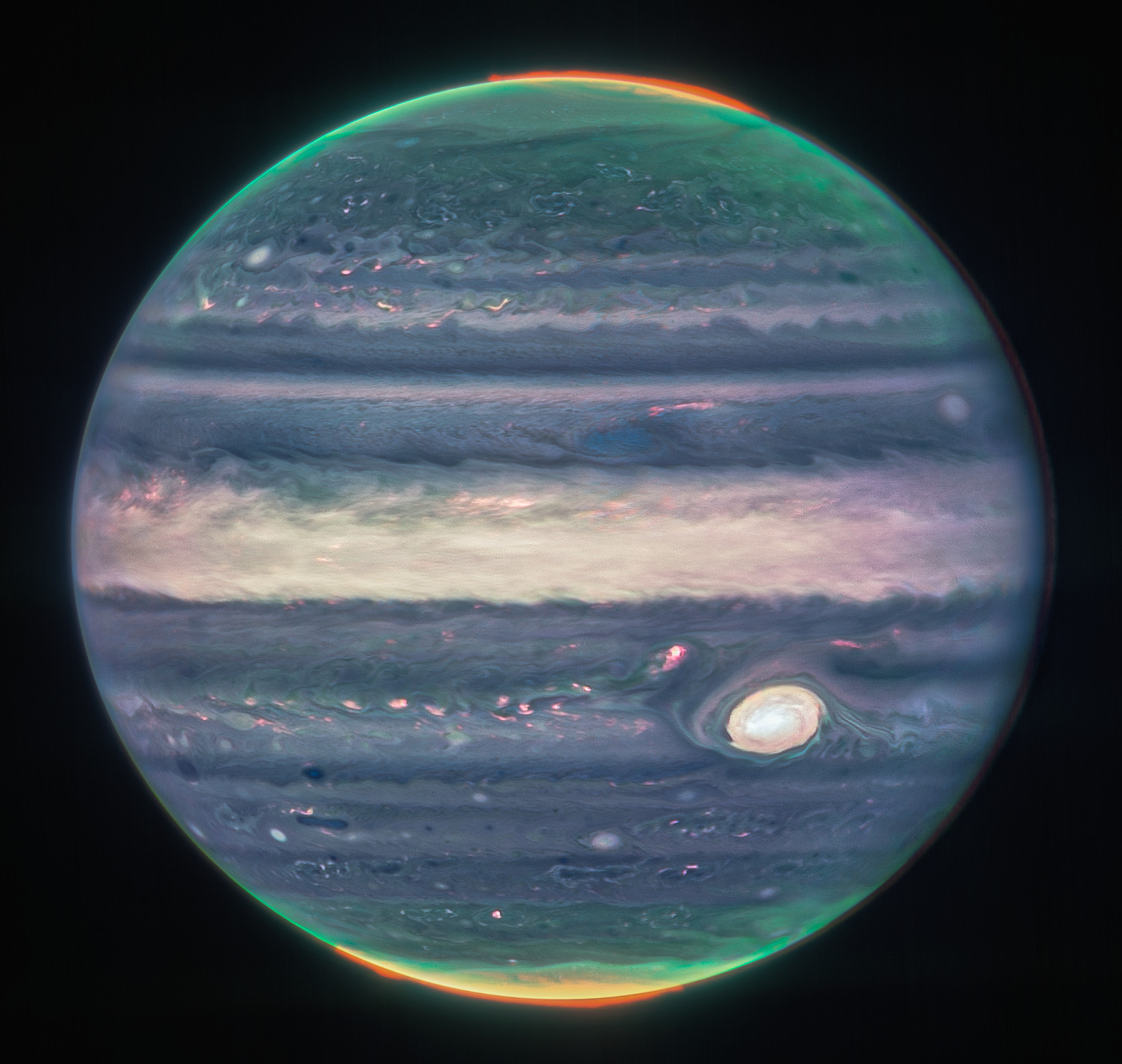 auroras on Jupiter