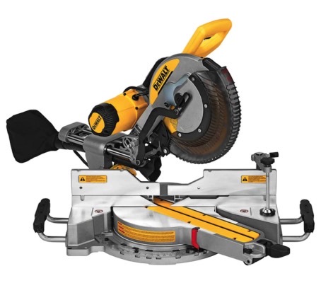 DeWALT Power Tools recall: Photo showing the 12-inch Sliding Compound Miter Saws (model DWS779).