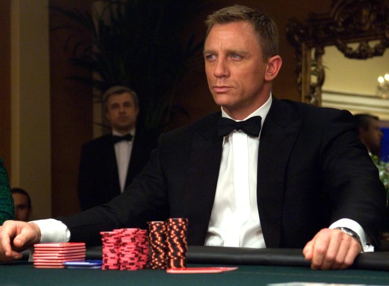 Daniel Craig as James Bond in Casino Royale.