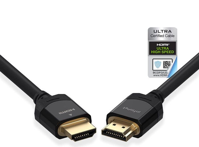 6ft 2m Certified HDMI 2.1 Cable - 8K/4K - HDMI® Cables & HDMI
