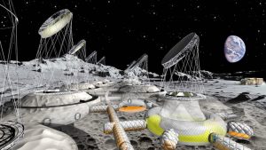 inflatable moonbase concept