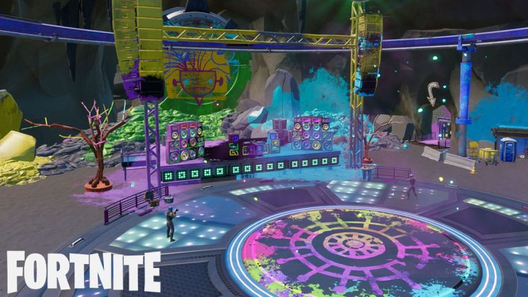 Rave Cave landing spot in Fortnite