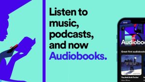 spotify audiobooks