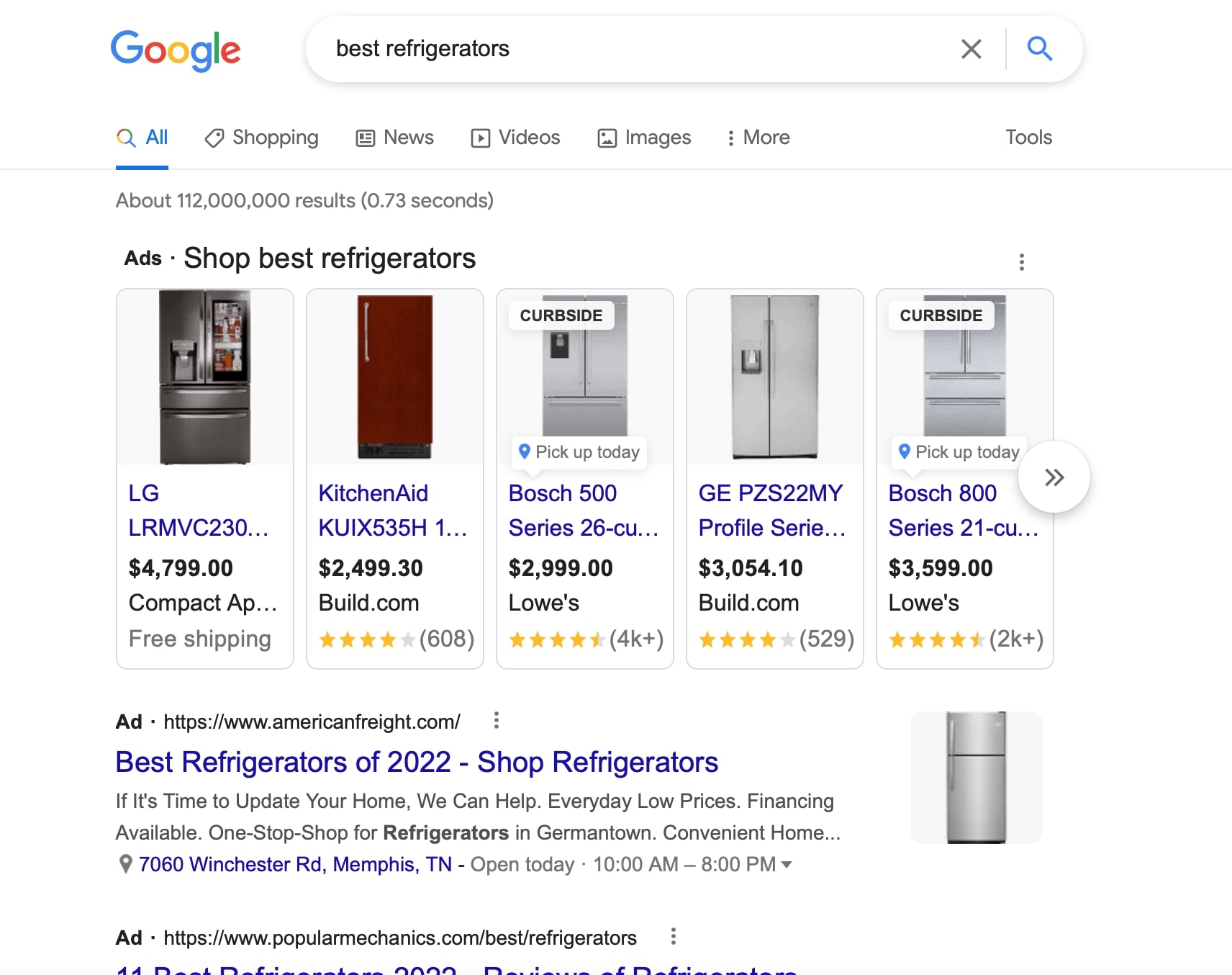 google search