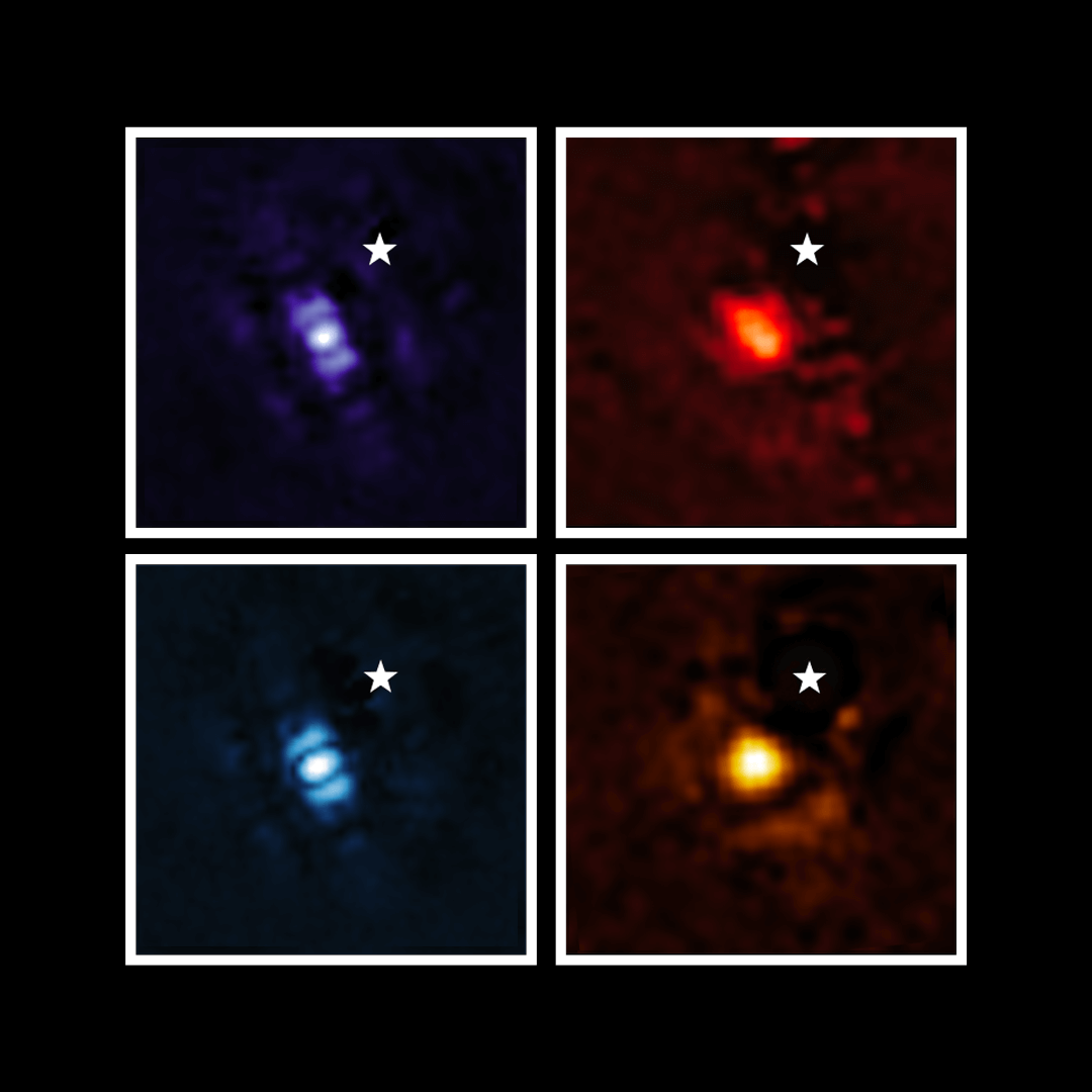 James Webb first images of exoplanet
