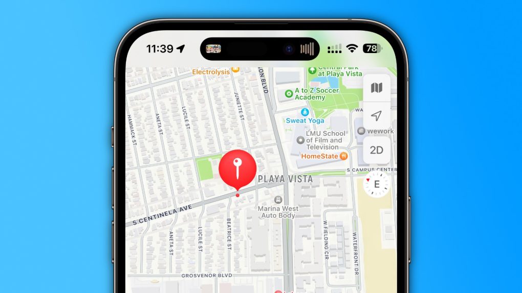 iPhone: Drop pin on Apple Maps